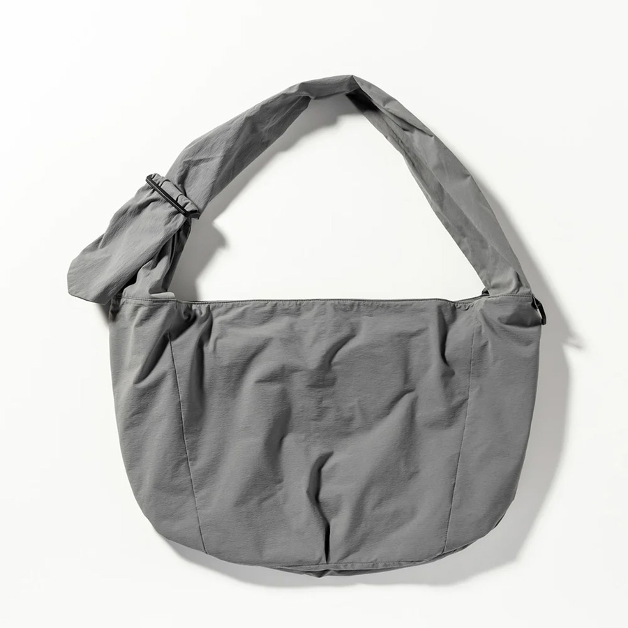 alkphenix (アルクフェニックス) EAM22BA01 [ Furoshiki bag / Karu-Stretch Taffeta II ] フロシキバッグ/ショルダーバッグ (OFF BLACK)