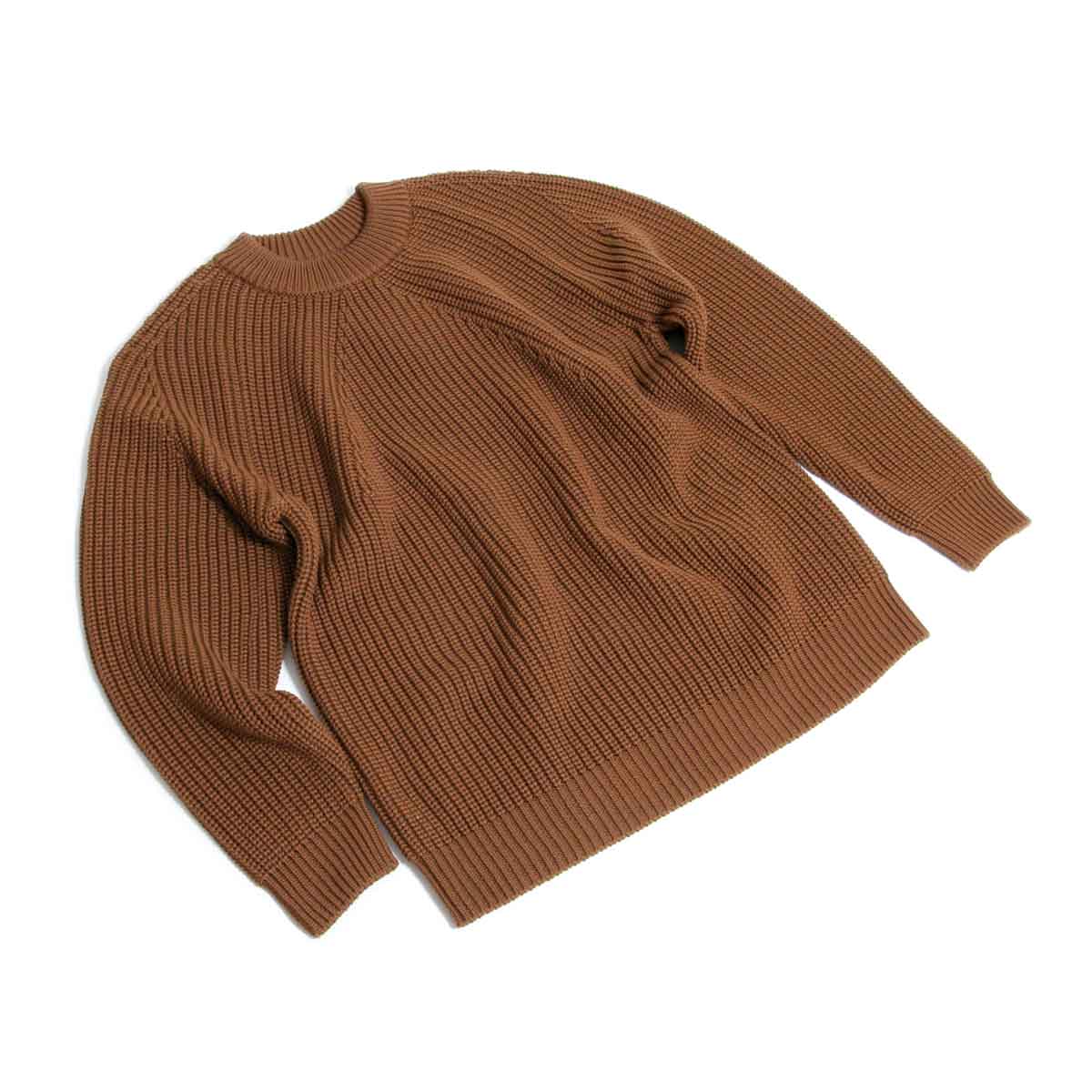 BATONER (バトナー) SIGNATURE CREWNECK 【片畦クルーネックプル