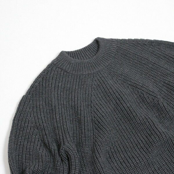 BATONER (バトナー) SIGNATURE CREWNECK 【片畦クルーネックプル