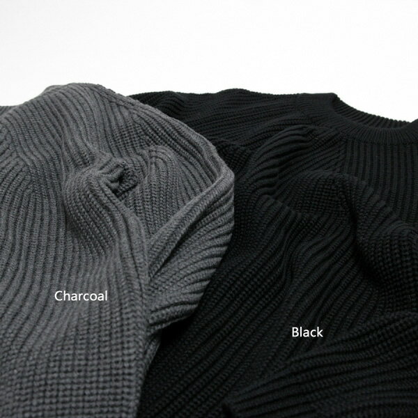 BATONER (バトナー) SIGNATURE CREWNECK 【片畦クルーネックプル