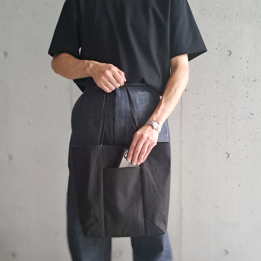 KaILI  (カイリ)  [ SPLIT M ] スプリット M トートパック (BLACK) (WHITE)