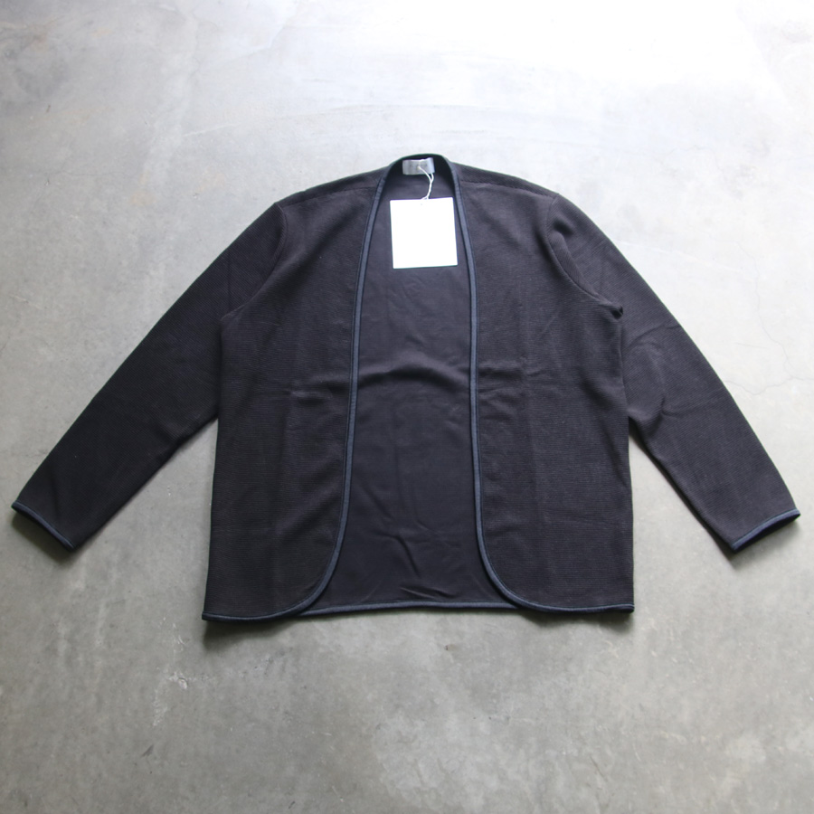 FLISTFIA(フリストフィア) PC21016 [ Piping Cardigan ] パイピングカーディガン (BLACK) (CHARCOAL) 