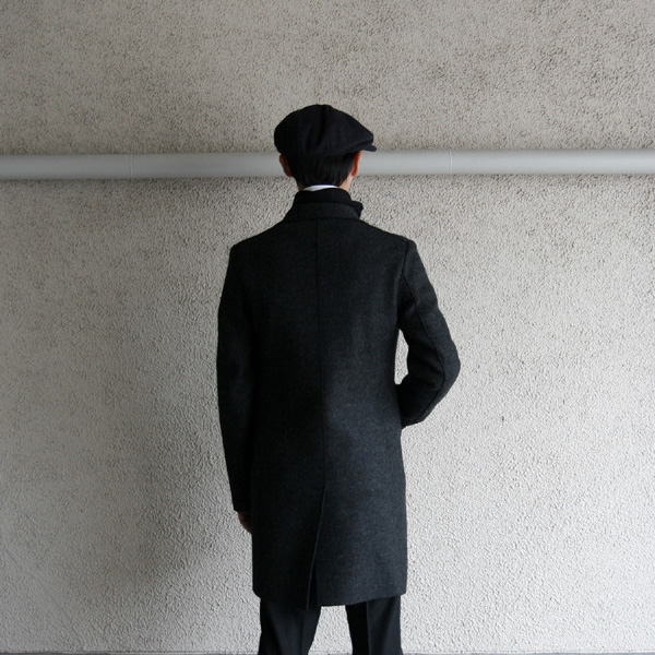 HARRIS WHARF LONDON(ハリスワーフロンドン) 【BOXY COAT】 PRESSED