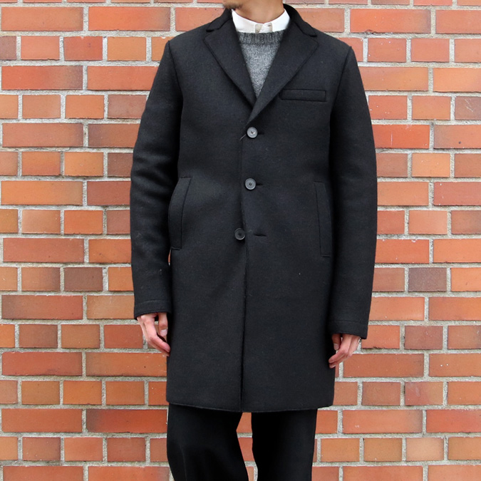 HARRIS WHARF LONDON(ハリスワーフロンドン) 【BOXY COAT】 PRESSED