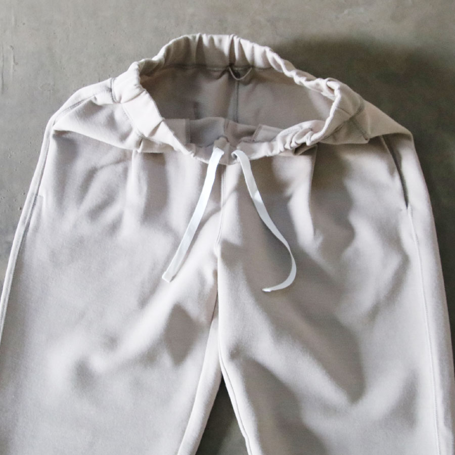 Lamond ラモンド Lm P 0 Milano Rib Pants ミラノリブ パンツ Gray Beige