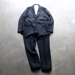 BARNSTORMER (バーンストーマー) [3104J] SUPER100'S SAXONY WOOL UNCONSTRUCTED JACKET (BLACK)