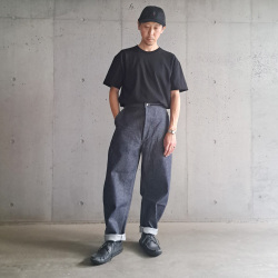 TUKI (ツキ) 0176 [TYPE4] INDIGO DENIM　タイプフォー ノンウォッシュデニムパンツ(INDIGO)