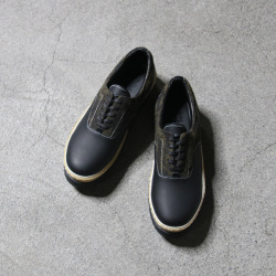 DUSK STUDIO (ダスク スタジオ) [DS-007] Janus /EVA LOW CUT SNEAKER  / DOUBLE CREPE SOLE (2COLOR) 