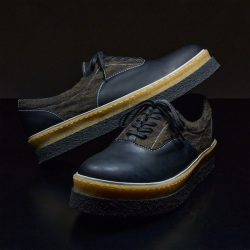 DUSK STUDIO (ダスク スタジオ) [DS-007] Janus /EVA LOW CUT SNEAKER  / DOUBLE CREPE SOLE (2COLOR) 