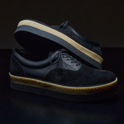 DUSK STUDIO (ダスク スタジオ) [DS-007] Janus /EVA LOW CUT SNEAKER  / DOUBLE CREPE SOLE (2COLOR) 