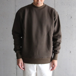 FLISTFIA(フリストフィア) SN02016 [ LOOSE FIT CREW NECK SWEAT ] ルーズフィット クルーネック スウェット (3COLOR) 