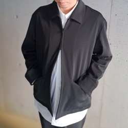 LAMOND (ラモンド) LM-S-099 [TWILL TWIST SHORT JACKET] ツイルツイスト ショート ジャケット (BLACK)