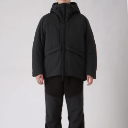 LANTERN （ランタン）　MOA-LAN-06  [ HEATING HOODED BLOUSON ] ヒーティング フーデッド ブルゾン (BLACK)