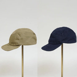 NIGEL  CABOURN (ナイジェルケーボン)  [MAINE LINE]  80491366030 [AC05 5 PANEL CAP - HEAVY COTTON] 5パネルキャップ (DARK NAVY) (GREEN)