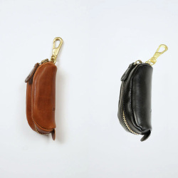 NIGEL  CABOURN (ナイジェルケーボン)  [MAINE LINE] 80480068004 [KEY CASE - PEAT LABEL] キーケース - ピートレーベル (DARK BROWN) (BROWN)