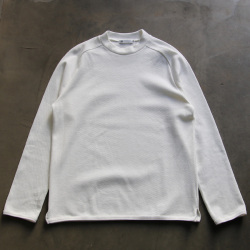 Re made in tokyo japan (アールイーメイドイントウキョウジャパン) 3223A-PI  [ PERFECT INNER THERMAL MOCK NECK ] パーフェクトインナー サーマル モックネック L/Sカットソー (WHITE)(BLACK)(CHARCOAL)(NAVY)