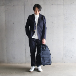 Re made in tokyo japan (アールイーメイドイントウキョウジャパン) No9822S-JK [ Ventile Chino Cloth Cover All Jacket ] ベンタイル チノ クロス カバーオールジャケット (NAVY) 