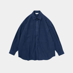 STILL BY HAND (スティルバイハンド)  [ SH01243 ] Garment-dye over shirt 後染め オーバーシャツ (2COLOR)