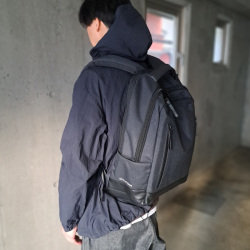 WHITEAGE (ホワイタージュ) [ GEX Backpack L ] バックパック L (NOIR GRAY)