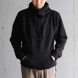 Vesti (ベスティ) IT821 / FELPA COLLO SCIARPA / HIGH NECK (BOTTLE NECK) SWEAT PULL OVER (3COLOR) / ハイネック スウェット プルオーバー (3COLOR)