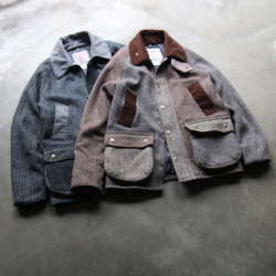 YOUSED (ユーズド) [ HARRIS TWEED COUNTRY JACKET ] リメイク ハリス