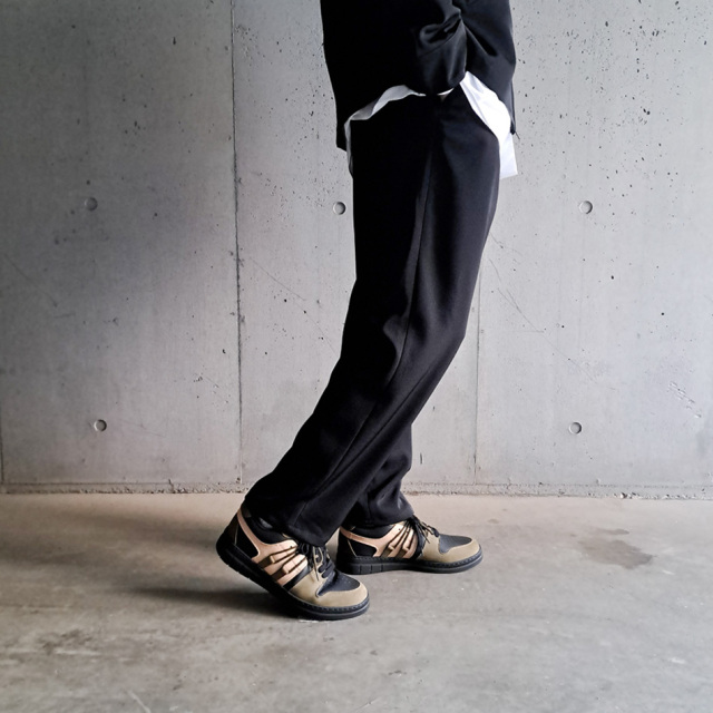 LAMOND (ラモンド) LM-P-123 [TWILL TWIST PANTS] ツイルツイスト パンツ (BLACK)