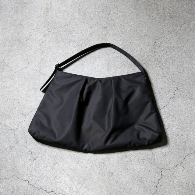 SU (スー)  SU-03-BG-04 [ Pleats Shoulder Bag ] プリーツ ショルダーバッグ (BLACK) 