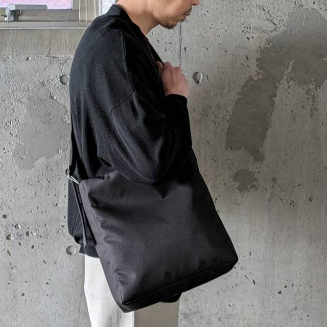 SU (スー)  SU-02-BG-01 [ Vibram Bonding Shoulder] ビブラムボンディングショルダーバッグ (BLACK) 