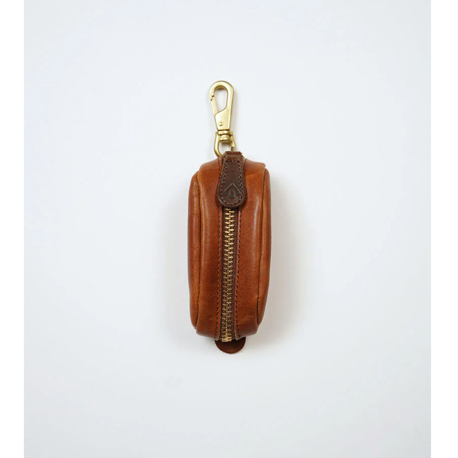 NIGEL  CABOURN (ナイジェルケーボン)  [MAINE LINE] 80480068004 [KEY CASE - PEAT LABEL] キーケース - ピートレーベル (DARK BROWN) (BROWN)
