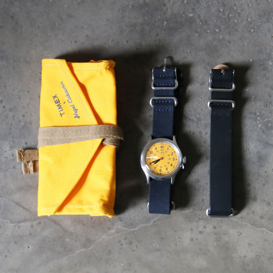 Timex × Nigel Cabourn Yellow
