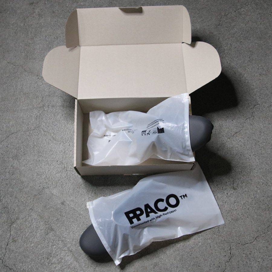 PPACO (パコ) [ LUX-1(AIR STUDDED SOLE) ] /PPA2412003 /リカバリーサンダル (DARKGRAY/BLACK)