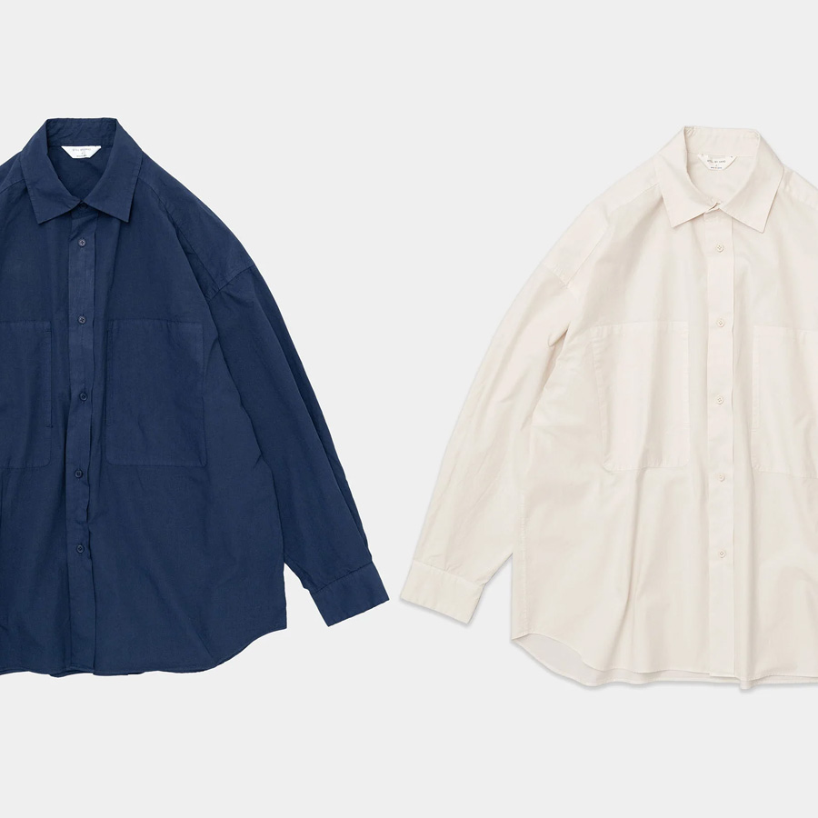 STILL BY HAND (スティルバイハンド)  [ SH01243 ] Garment-dye over shirt 後染め オーバーシャツ (2COLOR)