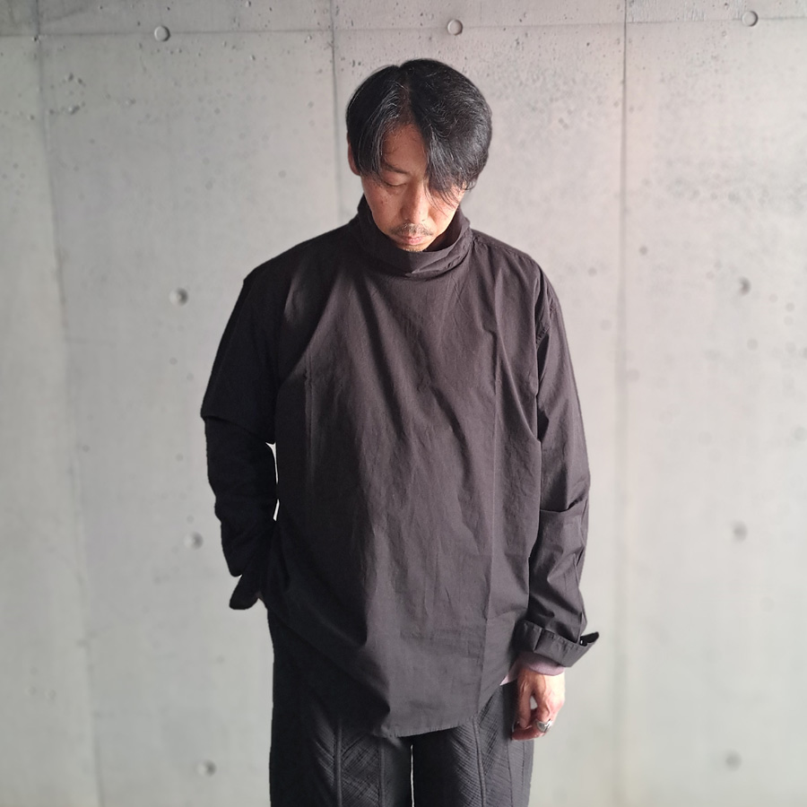 SEEALL (シーオール) SAU41 SH382 [ FENCING SHIRTS ]  フェンシングシャツ/ハイネックシャツ (BLACK) (WHITE)