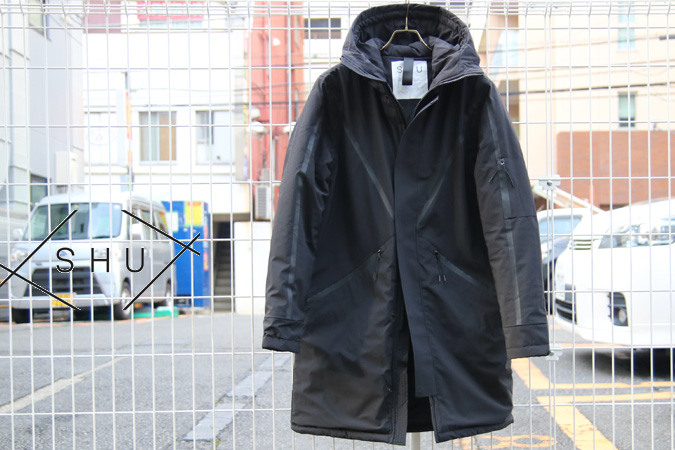 SHU (シュウ) [CLASSIC PARKA] SoronaRDupont 中綿 フーデッド コート