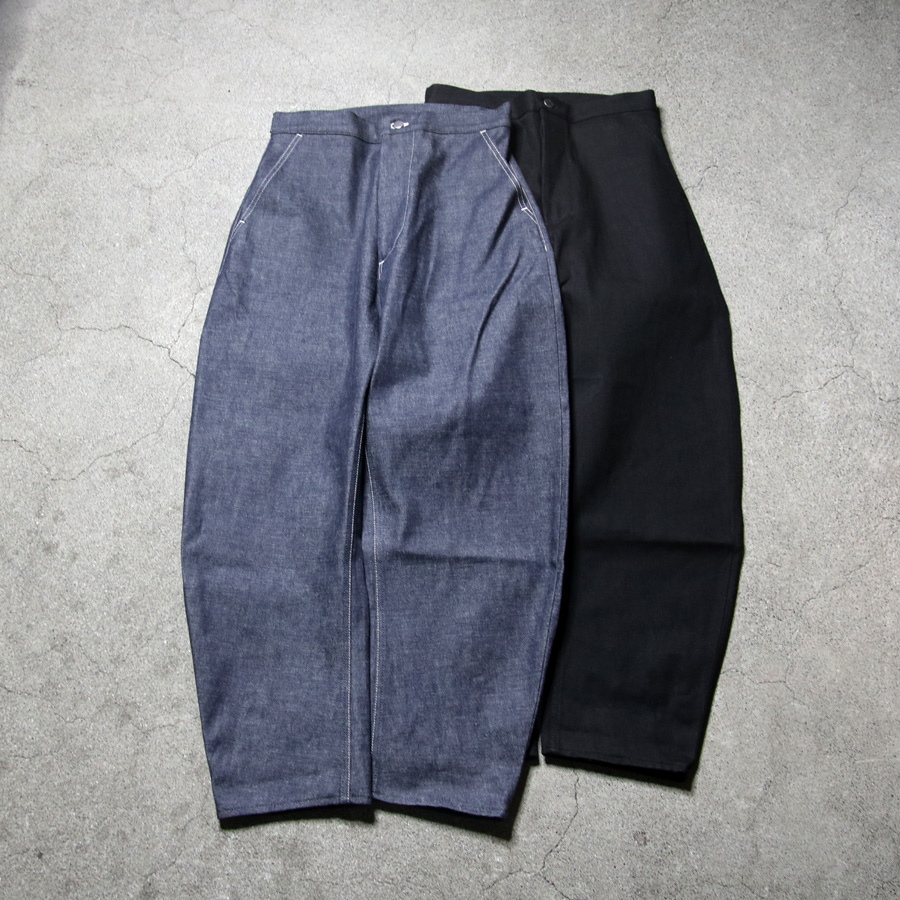 TUKI (ツキ) 0176 [TYPE4] INDIGO DENIM　タイプフォー ノンウォッシュデニムパンツ(INDIGO) 