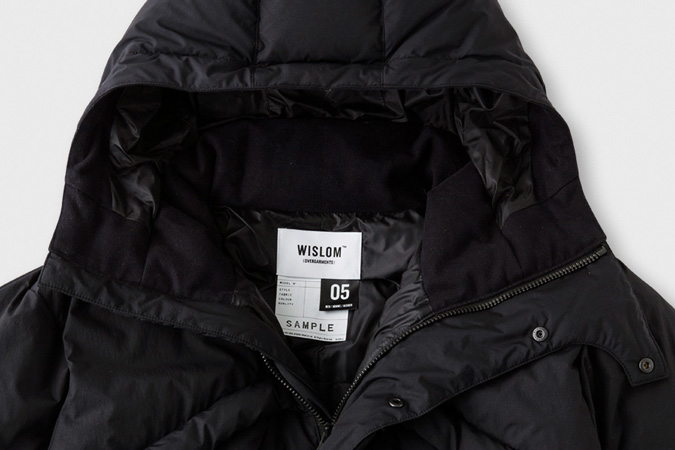 WISLOM (ウィズロム) 18-10202M[JOHNNY 2.5/ RUGA] HOODED DOWN JACKET