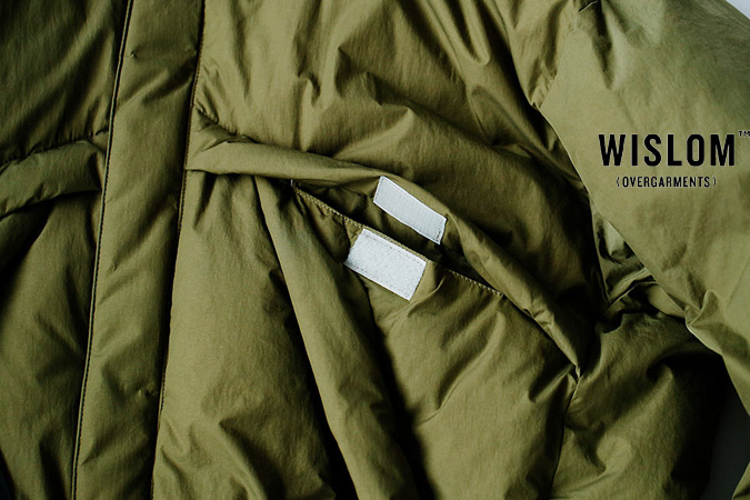 WISLOM (ウィズロム) 19-10201M[JOHNNY 3.0 / RUGA] HOODED DOWN